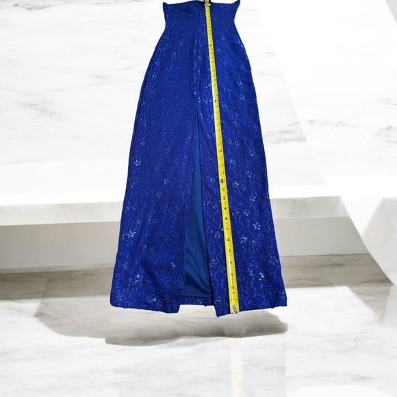 Roberta Bridal Strapless Blue Dress I'm not sure if it's the right size - Picture 2 of 10